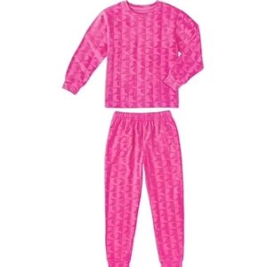 Member's Mark 2 Piece Pink Kids PJ's-Size S 6/6x